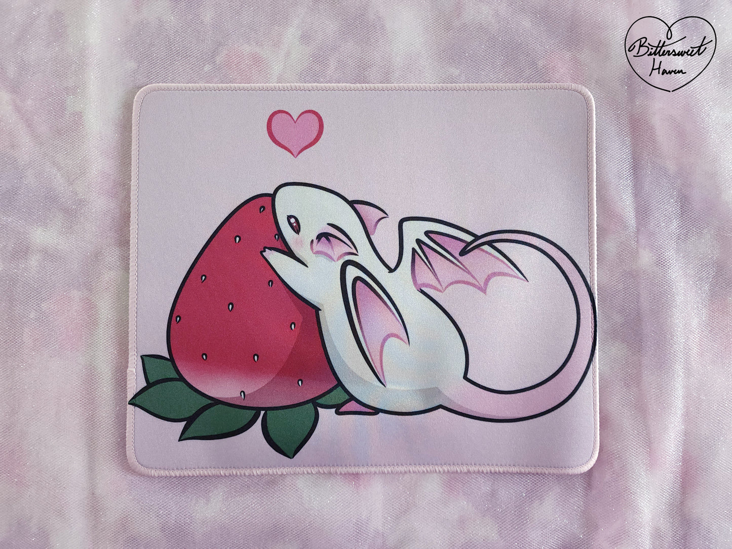 Standard Mousepad - Strawberry Ratbat