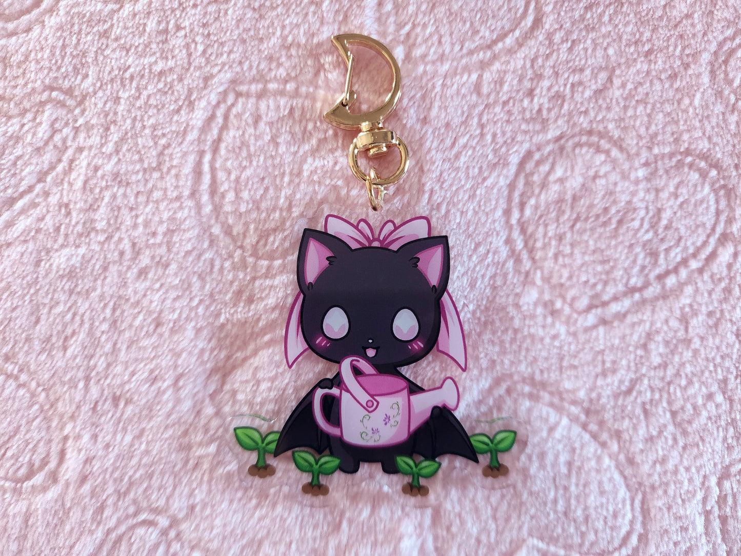 Acrylic Charm - Catbat's Garden