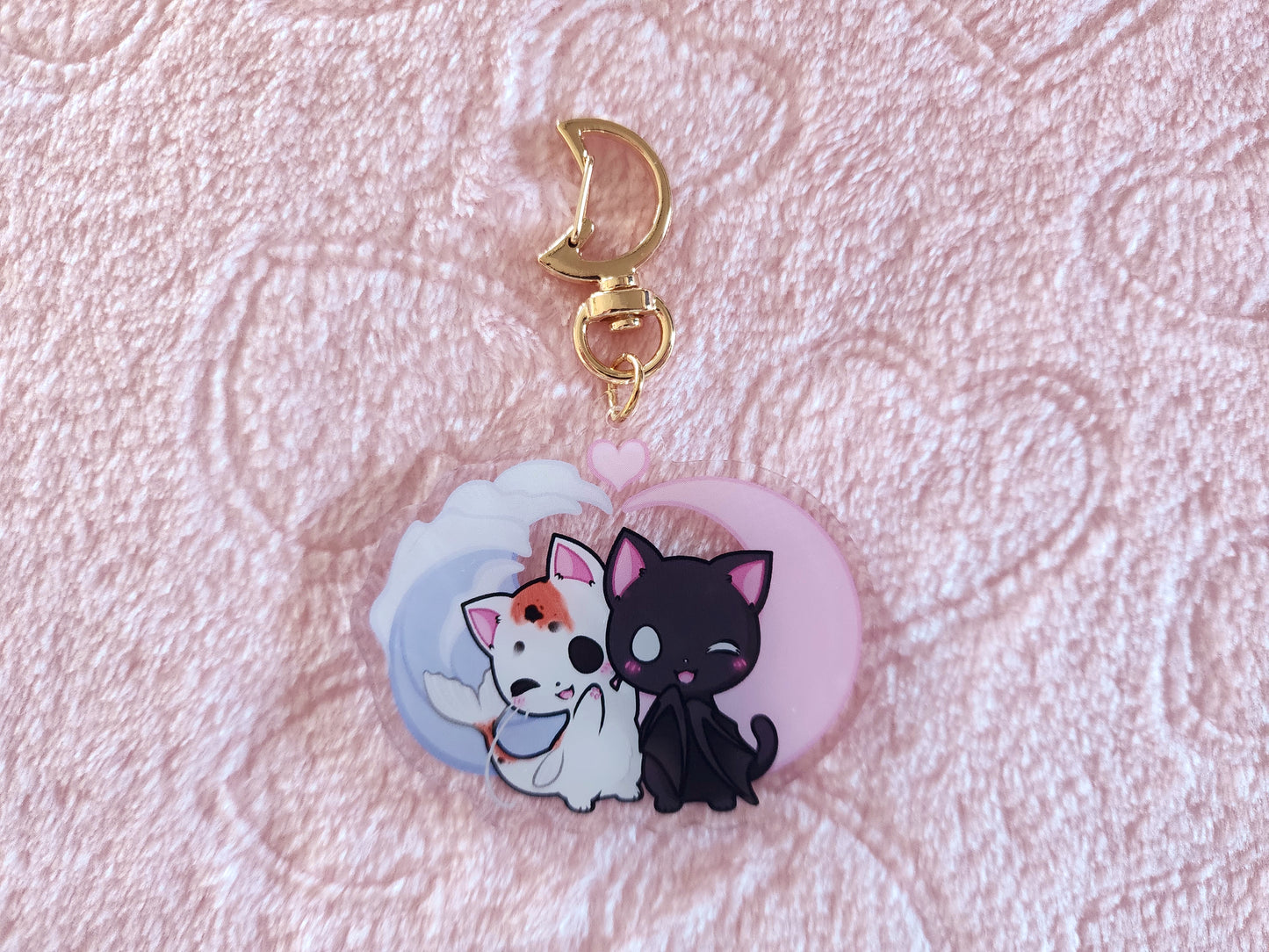 Acrylic Charm - Catbat & Catfish