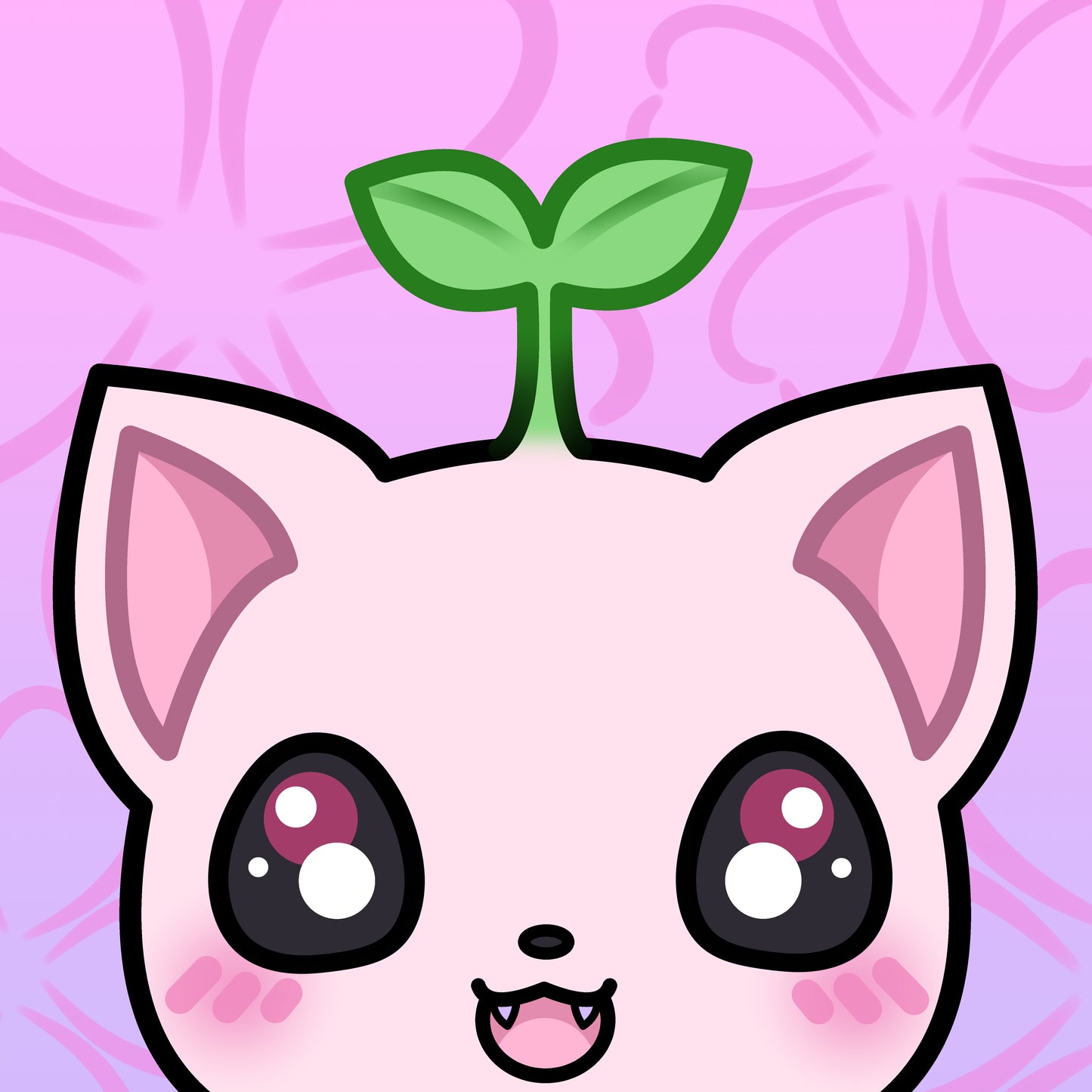 Little Sprout 8x8" art print