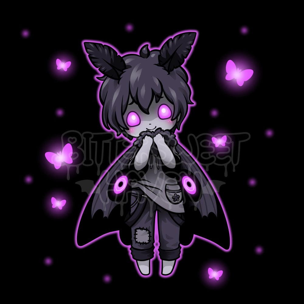 Mothboy 8x8 art print