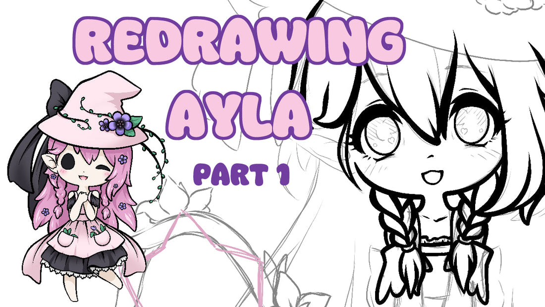 Redrawing Ayla x5 speed (part 1)