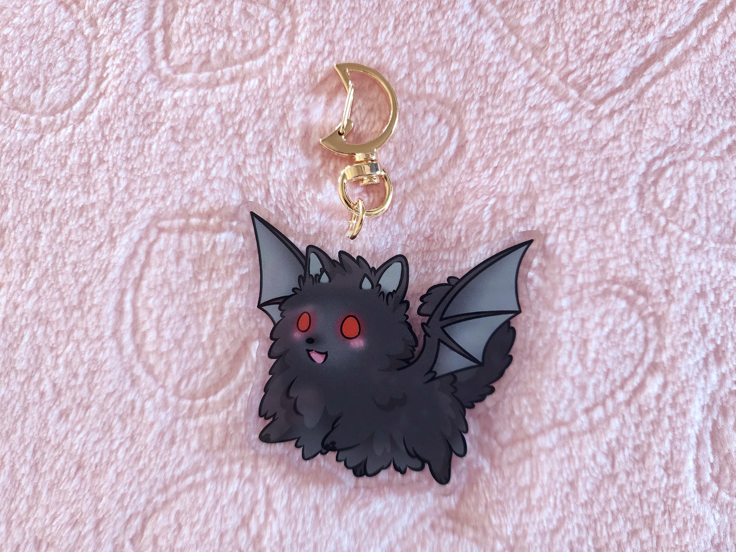 Acrylic Charm - Demon Pom