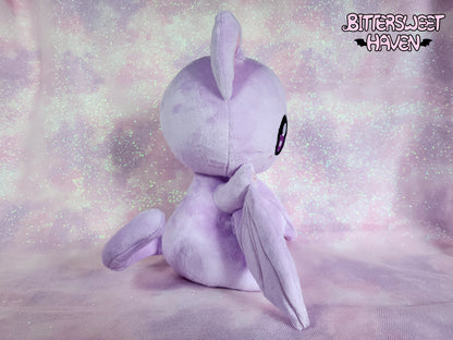 Lavender Catbat Plushie (new design)