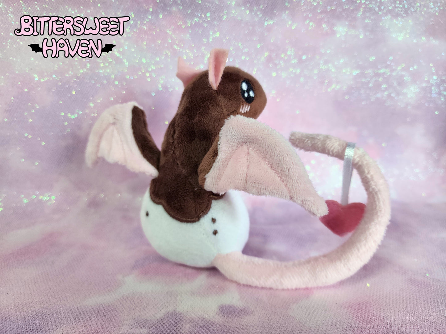 Small Ratbat Plushie - Chocolate Dipped