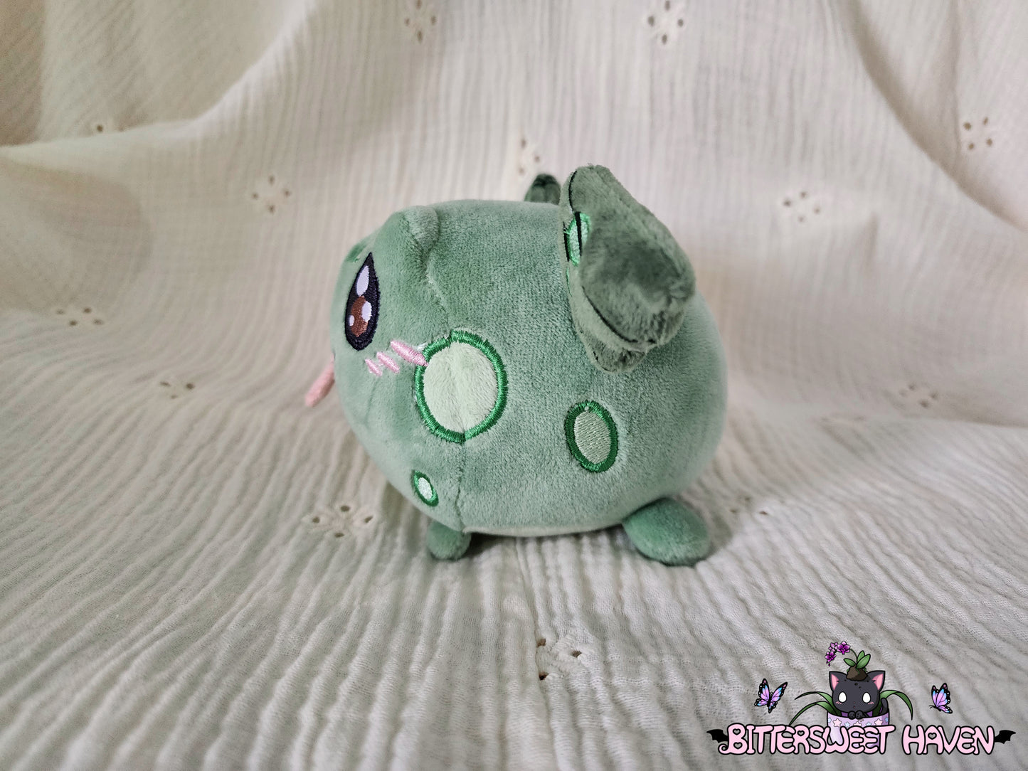 PRE-ORDER Ribbat Plushie + charm & sticker bonus