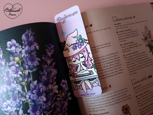 Double-sided Bookmark: Daydreamer & Floraspell