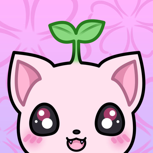 Little Sprout 8x8" art print