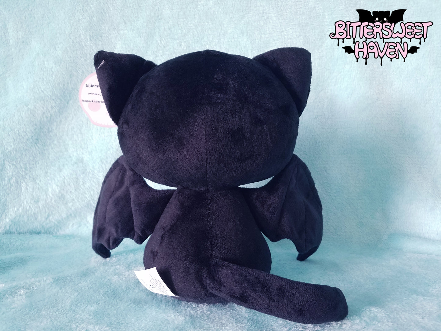 Black Catbat Plushie